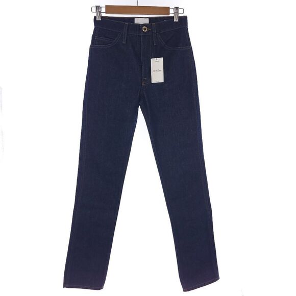 Frame Le Italien True Straight Blue Jeans Womens Size 23 - Picture 1 of 15